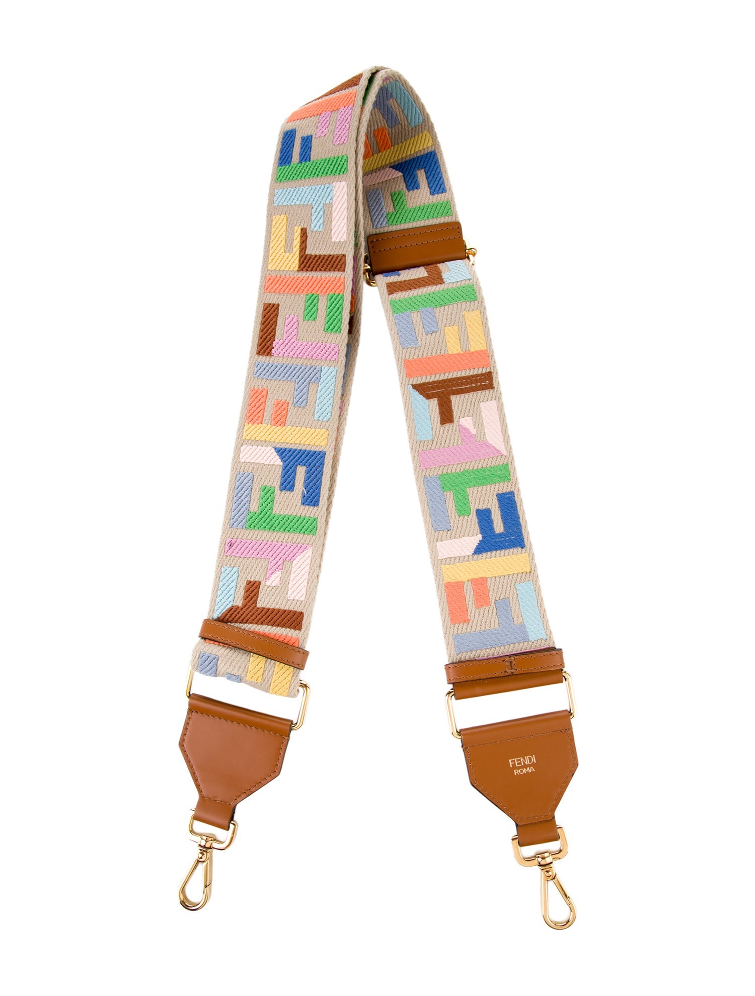 Fendi Patterned Bag Strap w/Tags