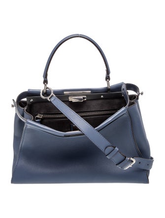 Fendi Leather Peekaboo Mini