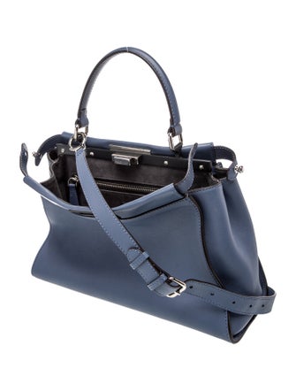 Fendi Leather Peekaboo Mini