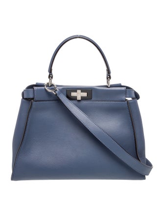 Fendi Leather Peekaboo Mini