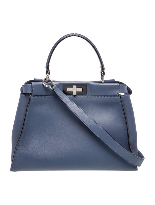 Fendi Leather Peekaboo Mini