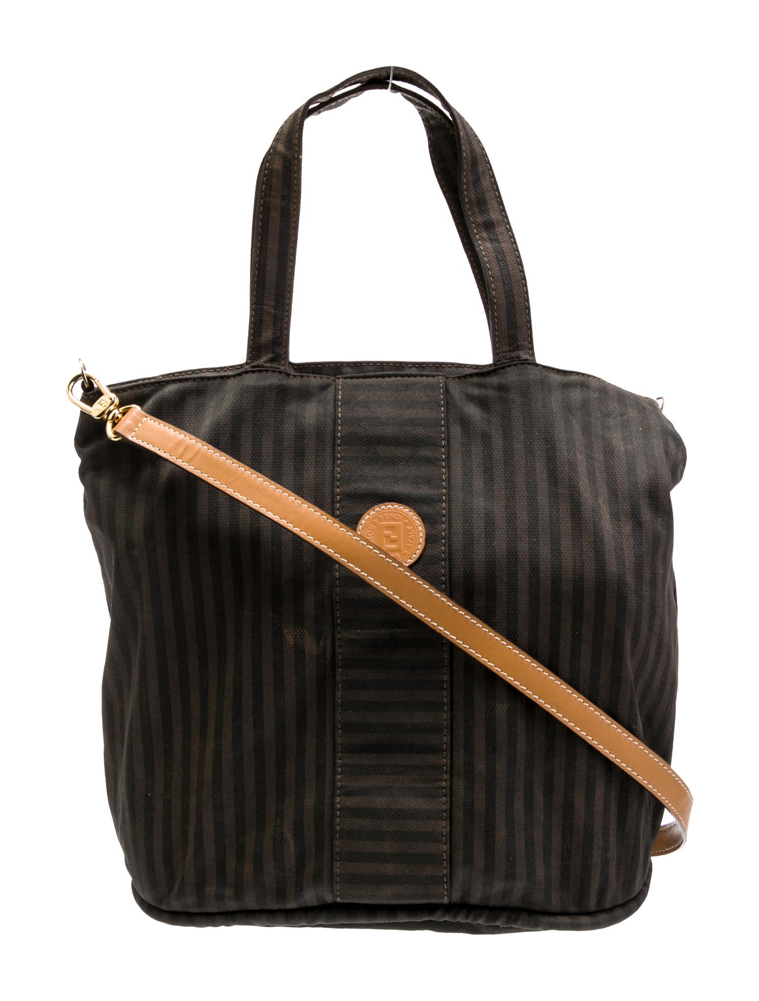 Fendi Canvas Top Handle Bag