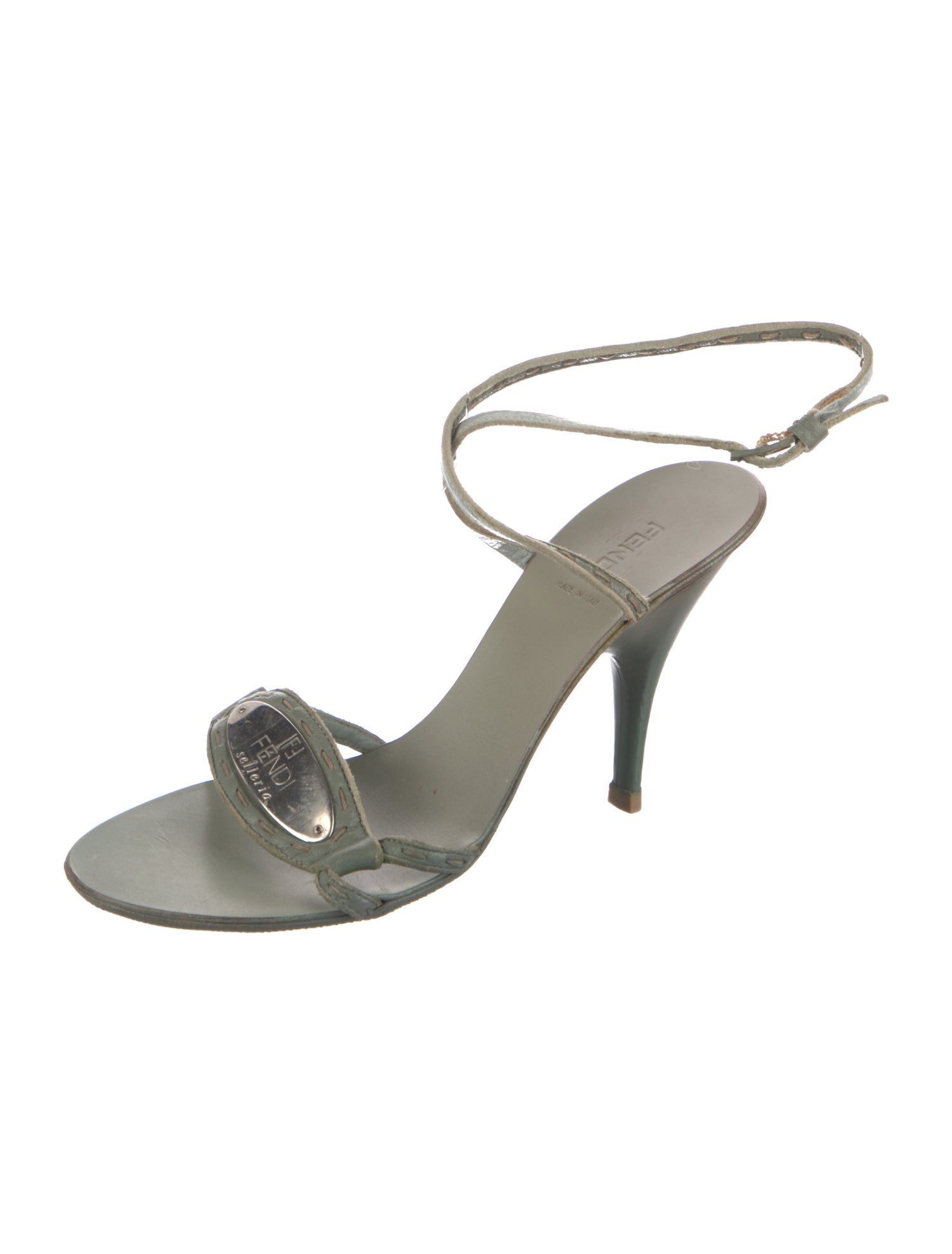 Fendi Vintage Leather Sandals