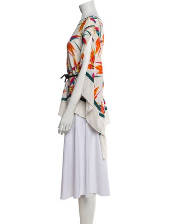 Fendi Silk Printed Tunic