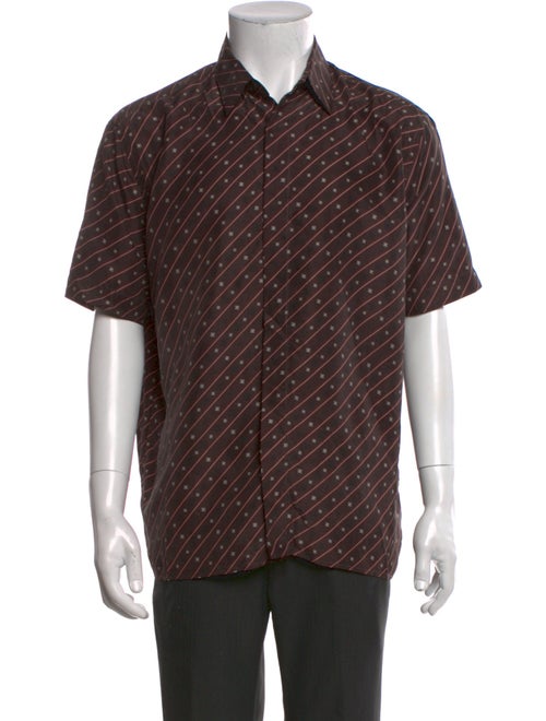 Fendi Zucca FF Logo Silk Shirt