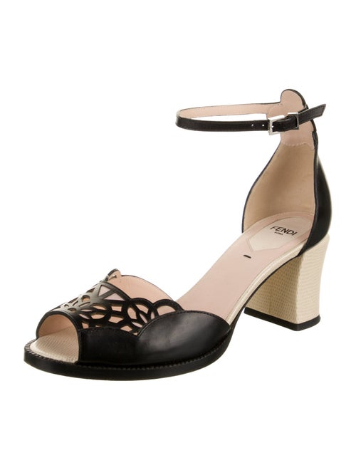 Fendi Leather D'Orsay Pumps