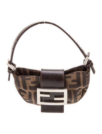 Fendi Zucca FF Shoulder Bag