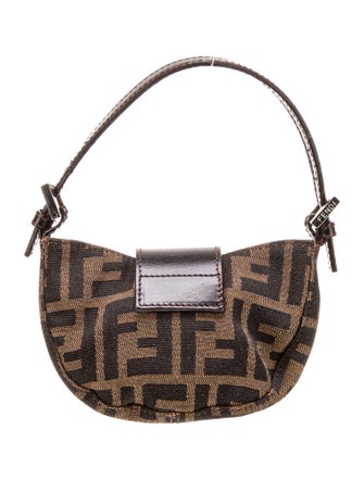 Fendi Zucca FF Shoulder Bag