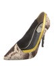 Fendi Ponyhair Animal Print Pumps