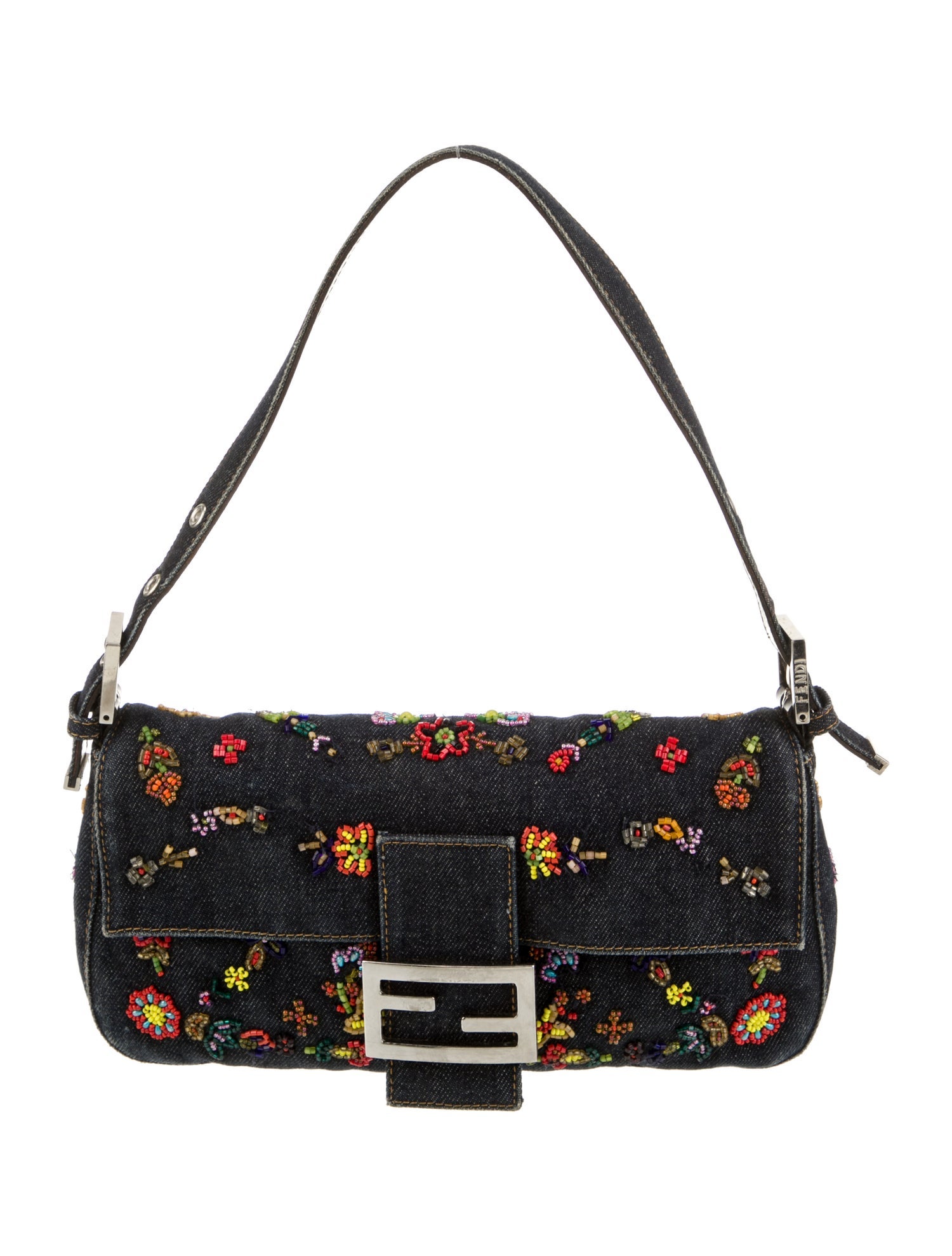 Fendi Denim Baguette