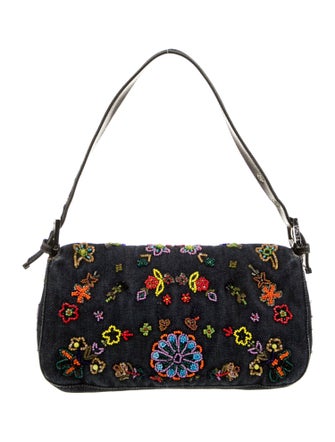 Fendi Denim Baguette