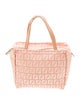 Fendi Zucchino FF Top Handle Bag