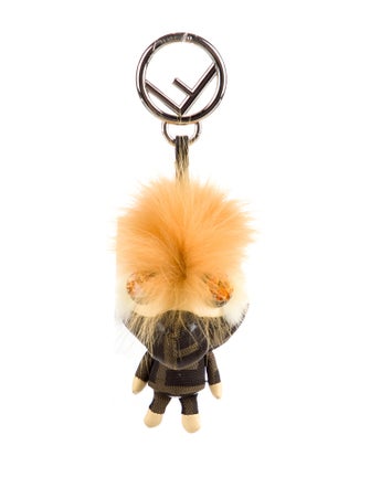 Fendi Leather Keychain