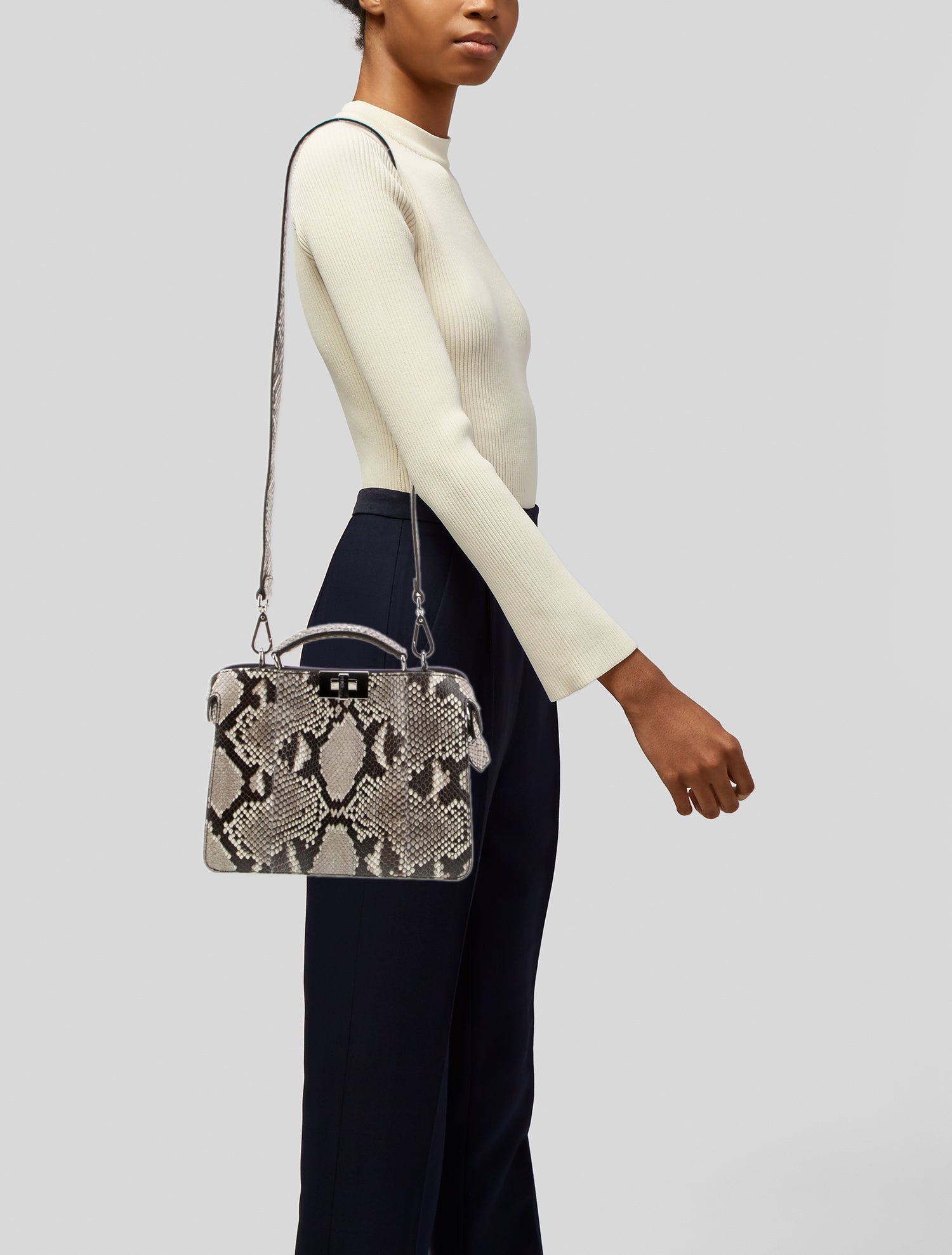 Fendi Python Peekaboo Small 2023