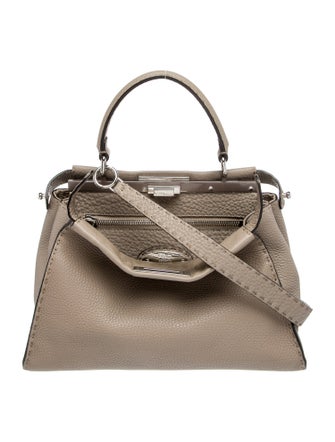 Fendi Leather Peekaboo Small