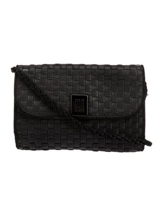 Fendi Satin Shoulder Bag
