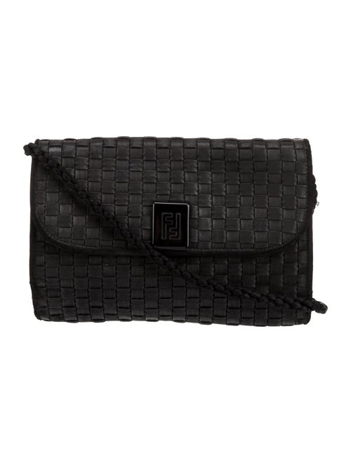 Fendi Satin Shoulder Bag