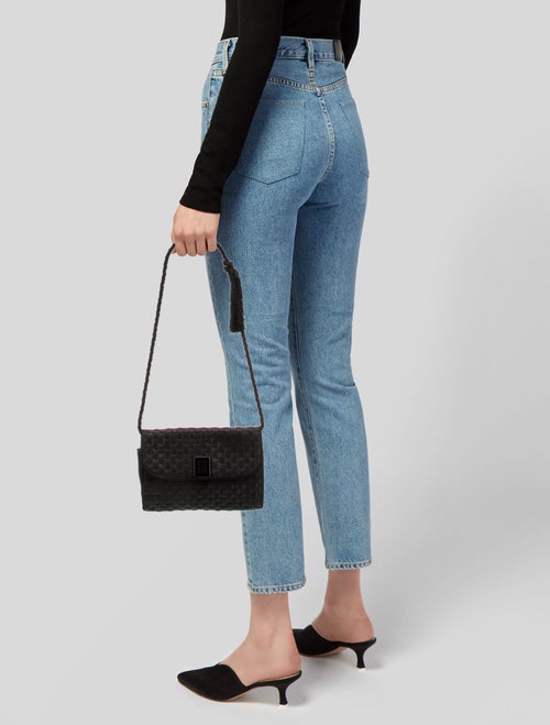 Fendi Satin Shoulder Bag