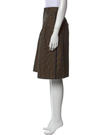 Fendi Printed Knee-Length Shorts
