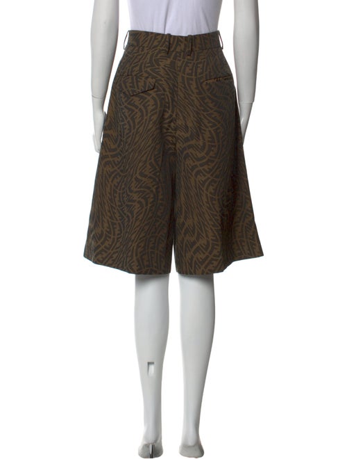 Fendi Printed Knee-Length Shorts