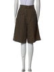 Fendi Printed Knee-Length Shorts