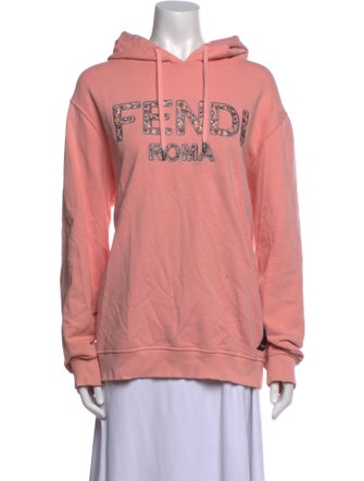 Fendi Graphic Print Crew Neck Sweatshirt