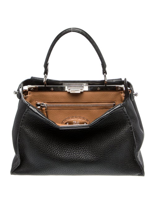 Fendi Leather Peekaboo Medium