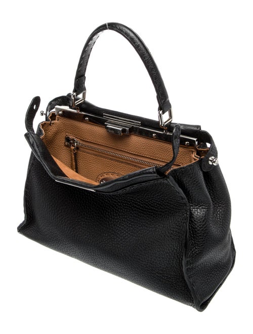 Fendi Leather Peekaboo Medium