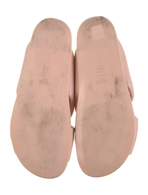 Fendi Leather Slides