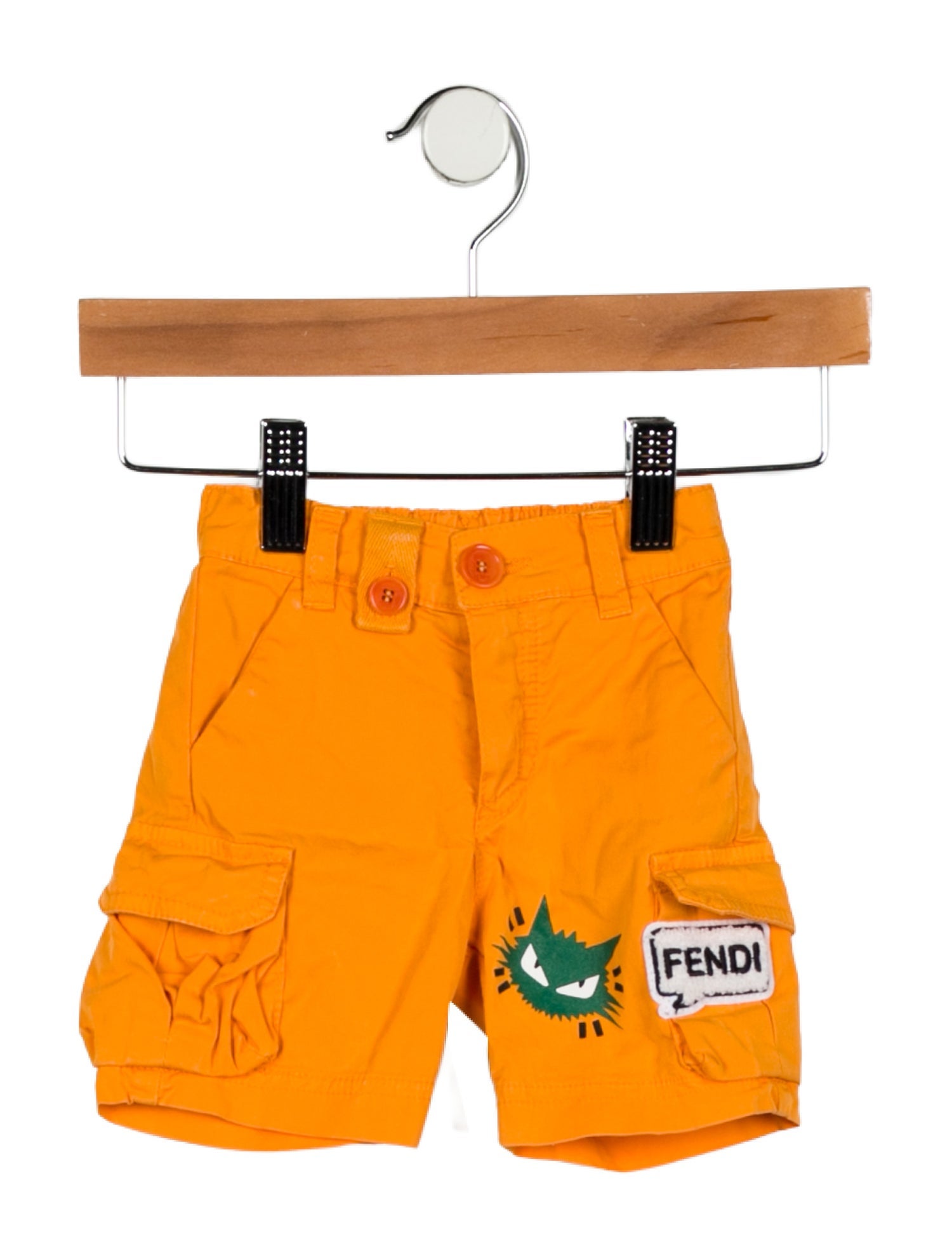 Fendi Logo Woven Shorts
