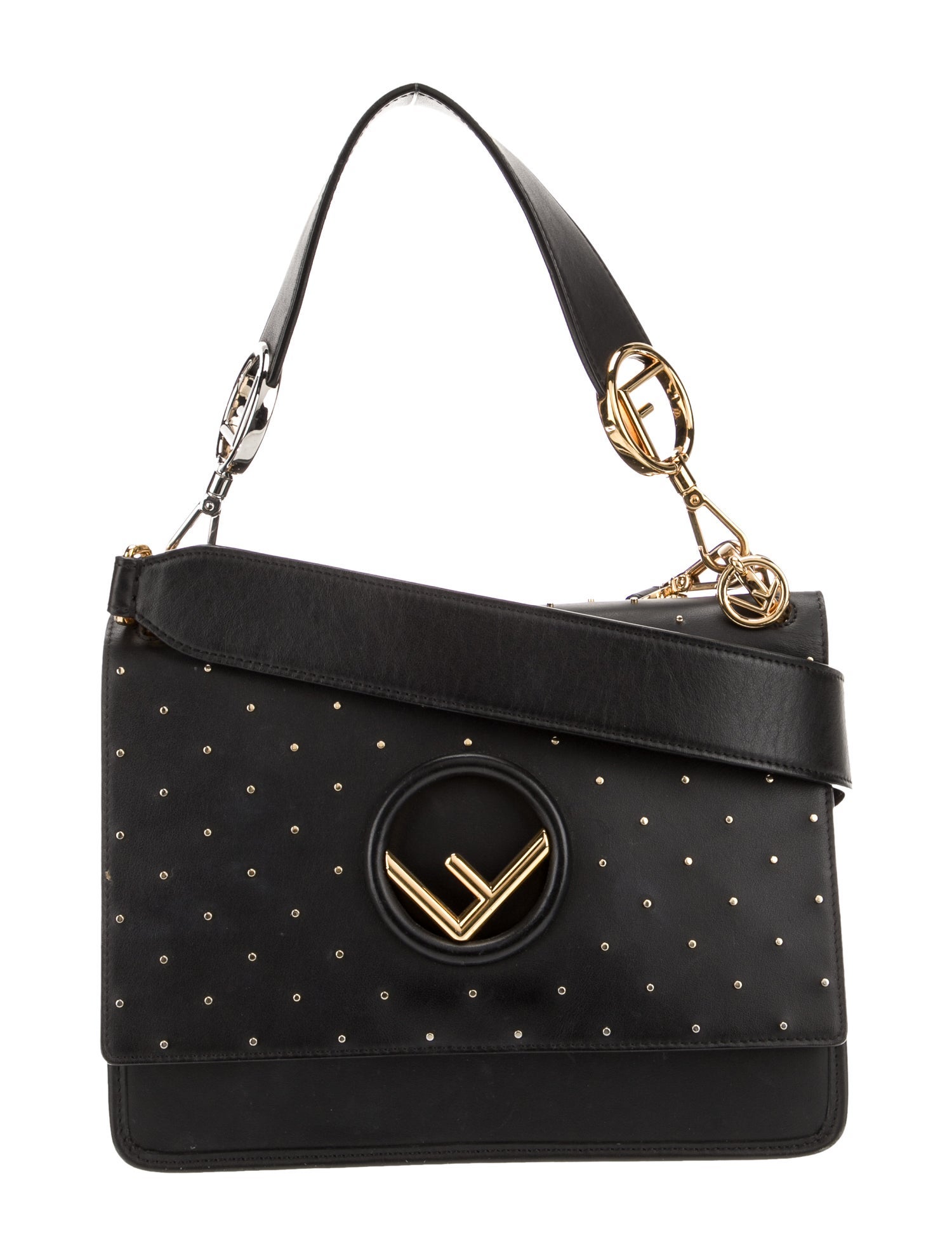 Fendi Leather Kan I F Medium