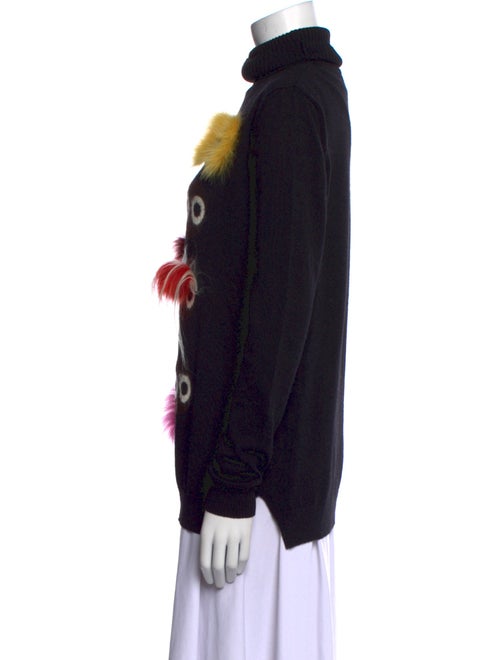 Fendi Wool Printed Sweater