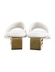 Fendi Leather Slides