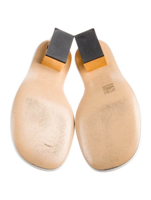 Fendi Leather Slides