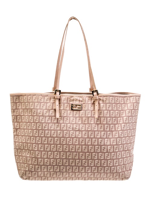 Fendi Zucchino FF Roll Tote