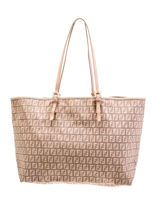 Fendi Zucchino FF Roll Tote