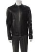 Fendi Calf Leather Moto Jacket