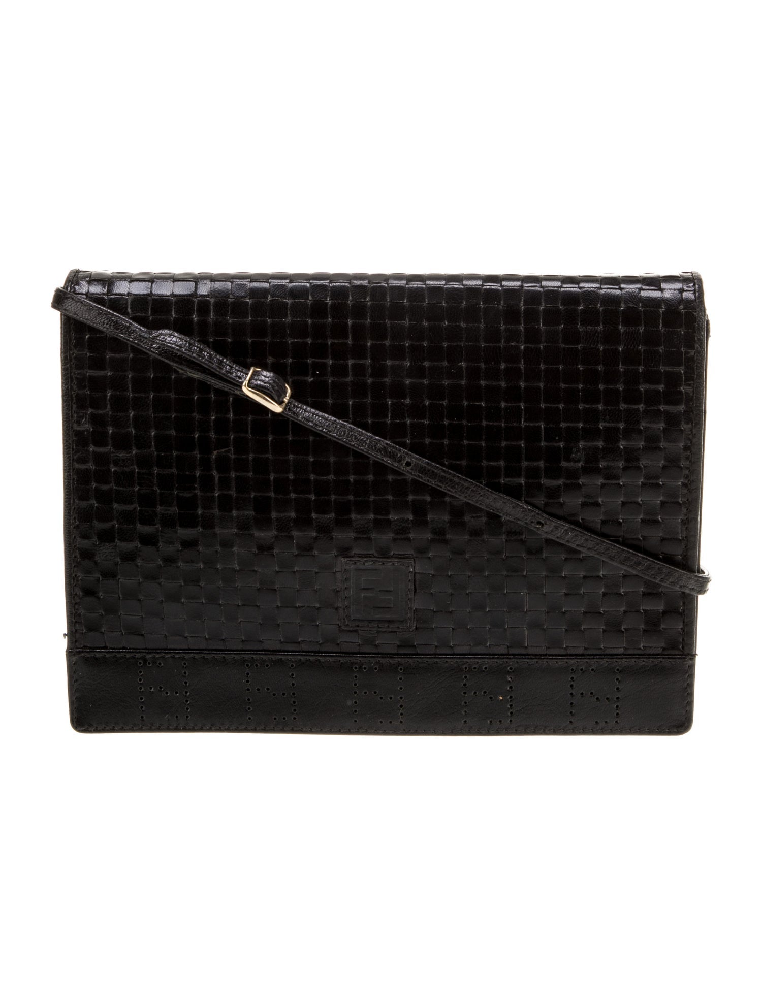 Fendi Leather Messenger Bag