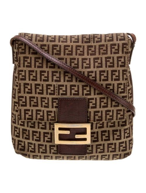 Fendi Zucchino FF Messenger Bag