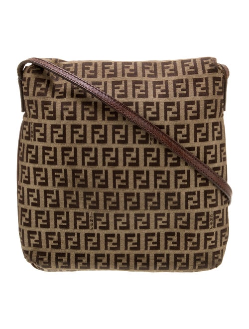 Fendi Zucchino FF Messenger Bag
