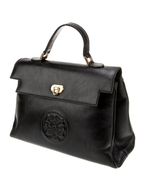 Fendi Leather Top Handle Bag
