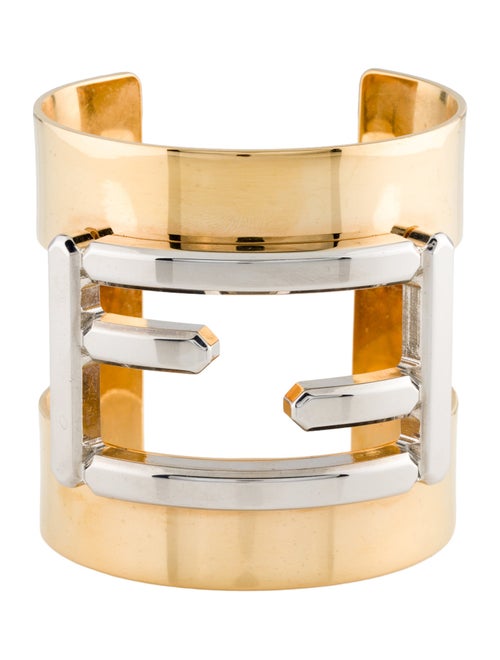 Fendi Two-Tone Baguette Cuff