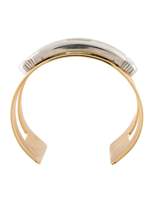 Fendi Two-Tone Baguette Cuff