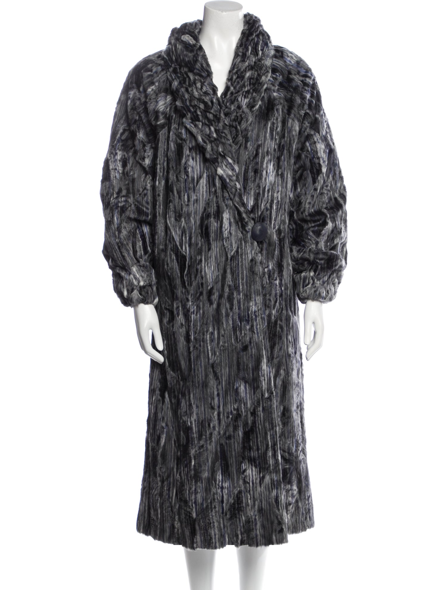 Fendi Vintage 1980's Fur Coat