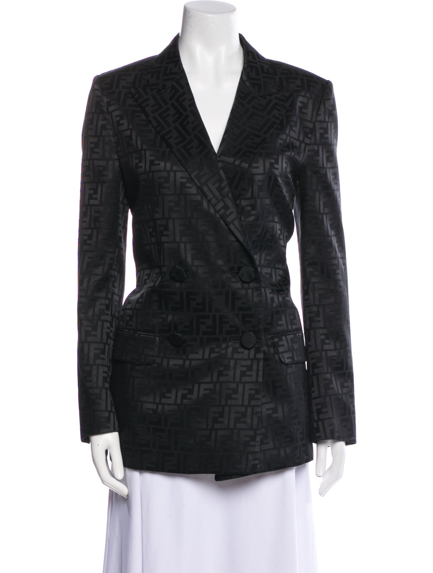 Fendi Silk Blazer