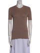 Fendi Virgin Wool Crew Neck Sweater