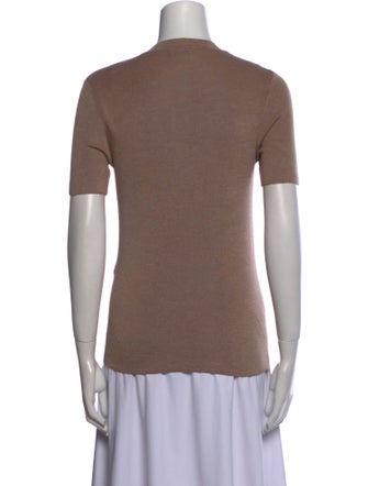 Fendi Virgin Wool Crew Neck Sweater
