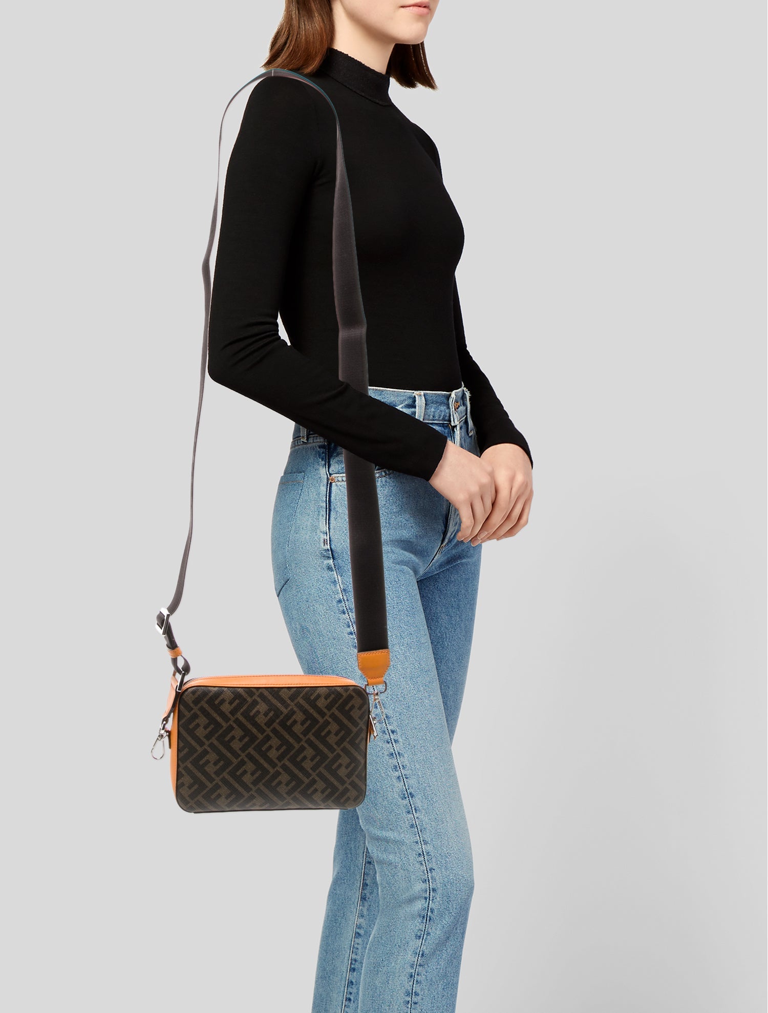 Fendi Zucca FF Diagonal Camera Case 2023