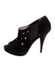 Fendi Zucca FF Logo Suede Pumps