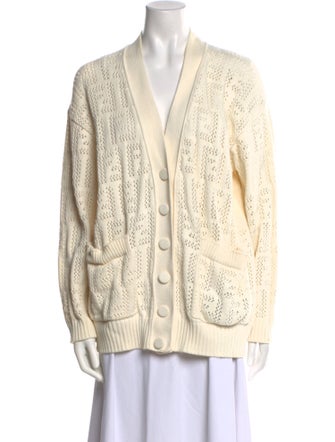 Fendi V-Neck Sweater